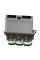 Підлоговий люк для розеток, 6 модулів, метал, сірий, 70x200x275, Schneider Electric INS52123