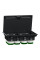 Підлоговий люк для розеток, 12 модулів, пластик, сірий, 70x224x345, Schneider Electric INS52126
