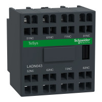 ДОД КОНТ БЛОК ПЕРЕМИКАННЯ 4НЗ ПРУЖ TESYS, Schneider Electric LADN043