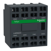 ДОД КОНТ БЛОК ПЕРЕМИКАННЯ 2НВ+2НЗ ПРУЖ, Schneider Electric LADN223