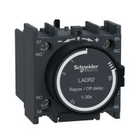 ДОДАТ.КОНТ.БЛОК З ВИТРИМКОЮ ЧАСУ, Schneider Electric LADR2