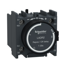 ДОДАТ.КОНТ.БЛОК З ВИТРИМКОЮ ЧАСУ, Schneider Electric LADR2