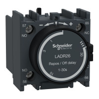 ДОД.КОНТ.БЛОК З ЗАТР ЧАСУ 0.1-30C КН, Schneider Electric LADR26