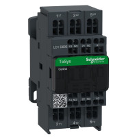 КОНТАКТОР 3Р 9A-AC3, ~24В, ПРУЖ., Schneider Electric LC1D093B7