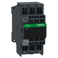 КОНТАКТОР 3Р,9A,НО+НЗ,24В ОБМЕЖ., Schneider Electric LC1D093BD