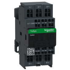 КОНТАКТОР 3Р,9A,НО+НЗ,220В 50Гц ПРУЖ., Schneider Electric LC1D093M7