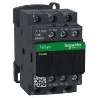 КОНТАКТОР TESYS GREEN D09 24-60 AC/DC, Schneider Electric LC1D09BNE