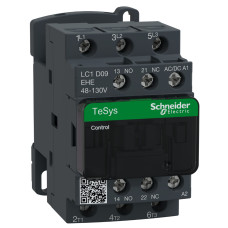 КОНТАКТОР TESYS GREEN D09 48-130 AC/DC, Schneider Electric LC1D09EHE