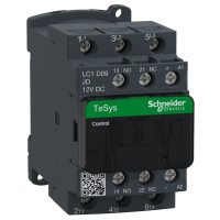 КОНТАКТОР TESYS D 3Р 9A НО+НЗ 12В =, Schneider Electric LC1D09JD