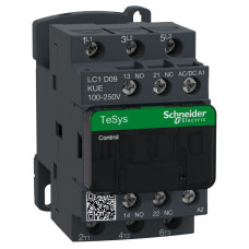 КОНТАКТОР TESYS GREEN D09 100-250 AC/DC, Schneider Electric LC1D09KUE