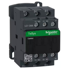 КОНТАКТОР 3Р,9A,НО+НЗ,220В 50Гц, Schneider Electric LC1D09M7