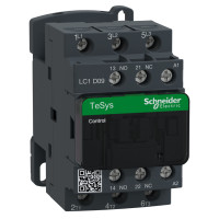 КОНТАКТОР 3Р 9A НО+НЗ 277В 50Гц, Schneider Electric LC1D09W7
