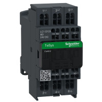 КОНТАКТОР 3P 12A, AC-3, =24В, ПРУЖ., Schneider Electric LC1D123BD