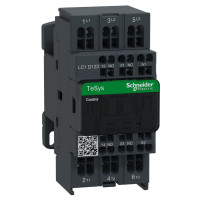 КОНТАКТОР 3Р 12A, ~110В, ПРУЖ., Schneider Electric LC1D123F7