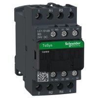 КОНТАКТОР 4P 25A AC-1 (2NO 2NC), =24В, Schneider Electric LC1D128BD