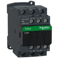 КОНТАКТОР 3Р, 12А, 1НО+1НЗ, =440В, Schneider Electric LC1D12RD