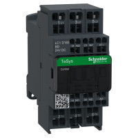 КОНТАКТОР TESYS D 3Р,18A,=24В ПРУЖ., Schneider Electric LC1D183BD