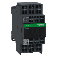 КОНТАКТОР 3P, 18A AC3, =24В, ПРУЖ., Schneider Electric LC1D183BL