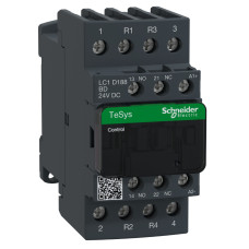 КОНТАКТОР 4P 32A AC-1 (2NO 2NC) =24В, Schneider Electric LC1D188BD