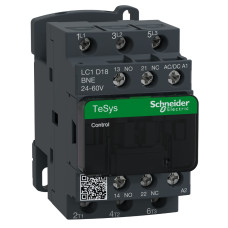 КОНТАКТОР TESYS GREEN D18 24-60 AC/DC, Schneider Electric LC1D18BNE