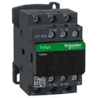 КОНТАКТОР 3Р,18A,НО+НЗ,48В 50Гц, Schneider Electric LC1D18E7