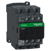 КОНТАКТОР 3Р 18A НО+НЗ =60В, Schneider Electric LC1D18ND