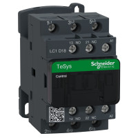 КОНТАКТОР 3Р,18A,НО+НЗ,380В 50Гц, Schneider Electric LC1D18Q7