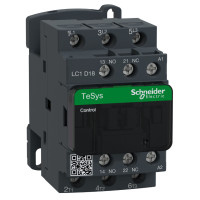 КОНТАКТОР 3P,18А, AC3, ~240В, Schneider Electric LC1D18U7