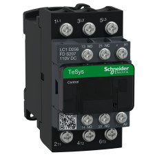 ЖД КОНТАКТОР TESYS LC1D 3P 25А=110В СТД, Schneider Electric LC1D256FDS207