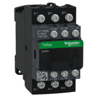 ЖД КОНТАКТОР TESYS LC1D 3P 25А=110В НИЗК, Schneider Electric LC1D256FLS207