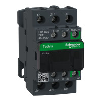 КОНТАКТОР TESYS GREEN D25 48-130 AC/DC, Schneider Electric LC1D25EHE