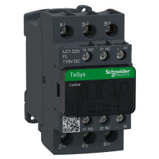 КОНТАКТОР 3Р25А-АС3,=110В, Schneider Electric LC1D25FL