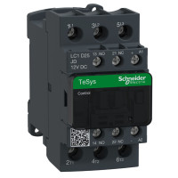 КОНТАКТОР 3Р 25A НО+НЗ =12В, Schneider Electric LC1D25JD