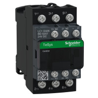 ЖД КОНТАКТОР TESYS LC1D 3P 32А =24В СТД, Schneider Electric LC1D326BDS207