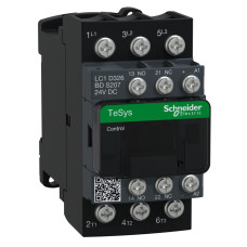 ЖД КОНТАКТОР TESYS LC1D 3P 32А =24В СТД, Schneider Electric LC1D326BDS207
