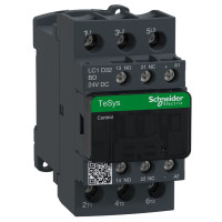 КОНТАКТОР 3Р,32A,НО+НЗ,24В ОБМЕЖ., Schneider Electric LC1D32BD