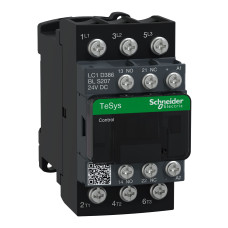 ЖД КОНТАКТОР TESYS LC1D 3P 38А =24В НИЗК, Schneider Electric LC1D386BLS207