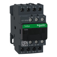 КОНТАКТОР 4P(4НО),АС1.25А,НО+НЗ,220В50Гц, Schneider Electric LC1DT25M7