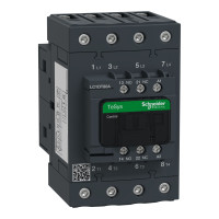 4Р КОНТАКТОР 415В 80A ~120В 50/60Гц, Schneider Electric LC1DT80AG7