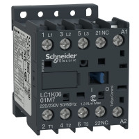 КОНТАКТОР TESYS K 3P 9A НЗ ~24В ГВИНТ, Schneider Electric LC1K0901B7
