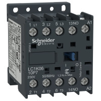 КОНТАКТОР TESYS K 3P 9A НВ ~220В ГВИНТ, Schneider Electric LC1K0910M7
