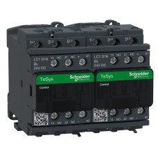 КОНТАКТОР РЕВ.3Р,18A,НО+НЗ,24В=, 2.4Вт, Schneider Electric LC2D18BL