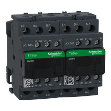 КОНТАКТОР РЕВ.3Р.25A.НО+НЗ.48В 50/60Гц, Schneider Electric LC2D25E7