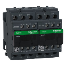 КОНТАКТОР РЕВ.3Р,25A,НО+НЗ,230В 50/60Гц, Schneider Electric LC2D25P7
