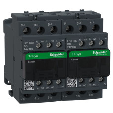 КОНТАКТОР РЕВ. 32A 1НО+1НЗ, =24В, Schneider Electric LC2D32BD