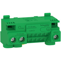 Клемний блок PE, 14 виходів, 3x25 мм? + 11x4 мм? Schneider Electric LGYT1E14