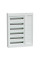 Щит навісний з розподільчим каналом, 6 рядів, 144 модулі, без дверцят, PrismaSeT S Schneider Electric LVSSD624
