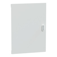 Двері суцільні, білі, 4 ряди, 96 модулів, PrismaSeT S Schneider Electric LVSSDP424