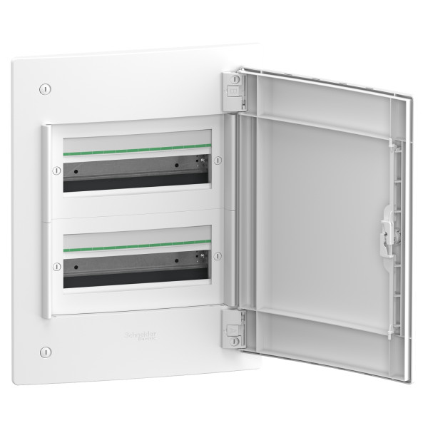 Щит розподільчий врізний, 2 ряди, 26 модулів, білі двері, PrismaSeT XS Schneider Electric LVSXN213