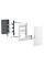 Щит розподільчий врізний, 2 ряди, 26 модулів, білі двері, PrismaSeT XS Schneider Electric LVSXN213